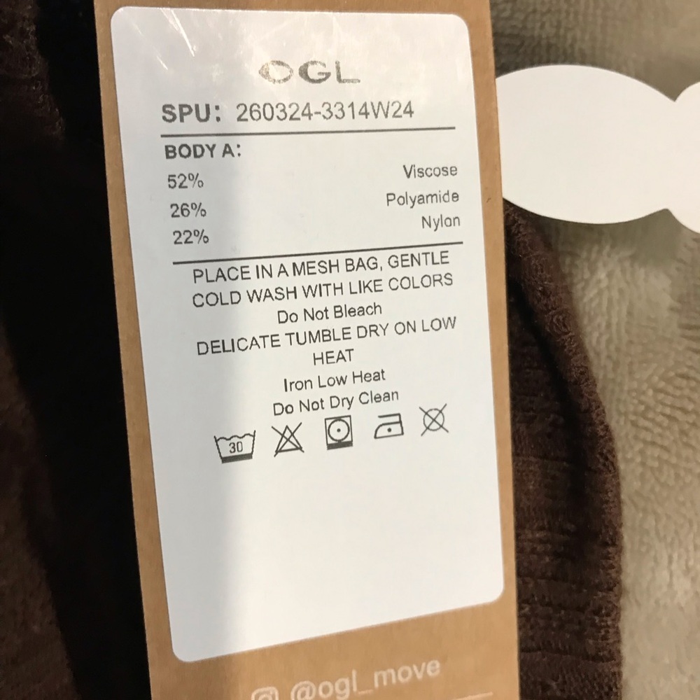 OGL Ribbed Dress Tee Shirt - Picture 4 of 4